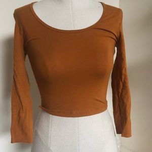 American Apparel crop top